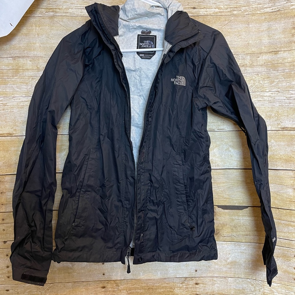 Womens North Face rain coat